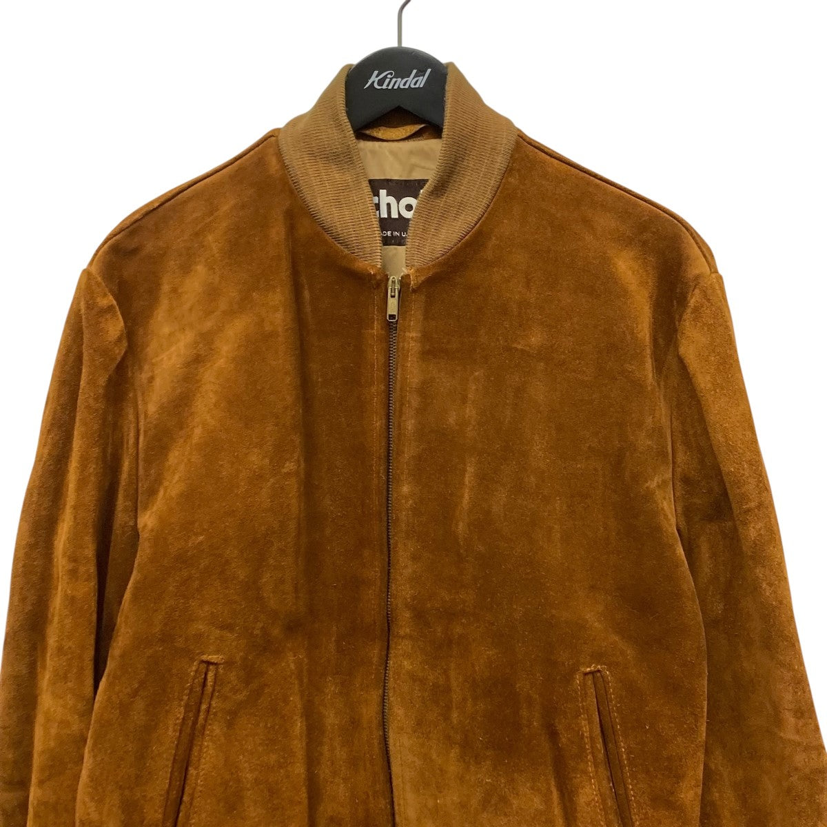 スウェードレザーブルゾン