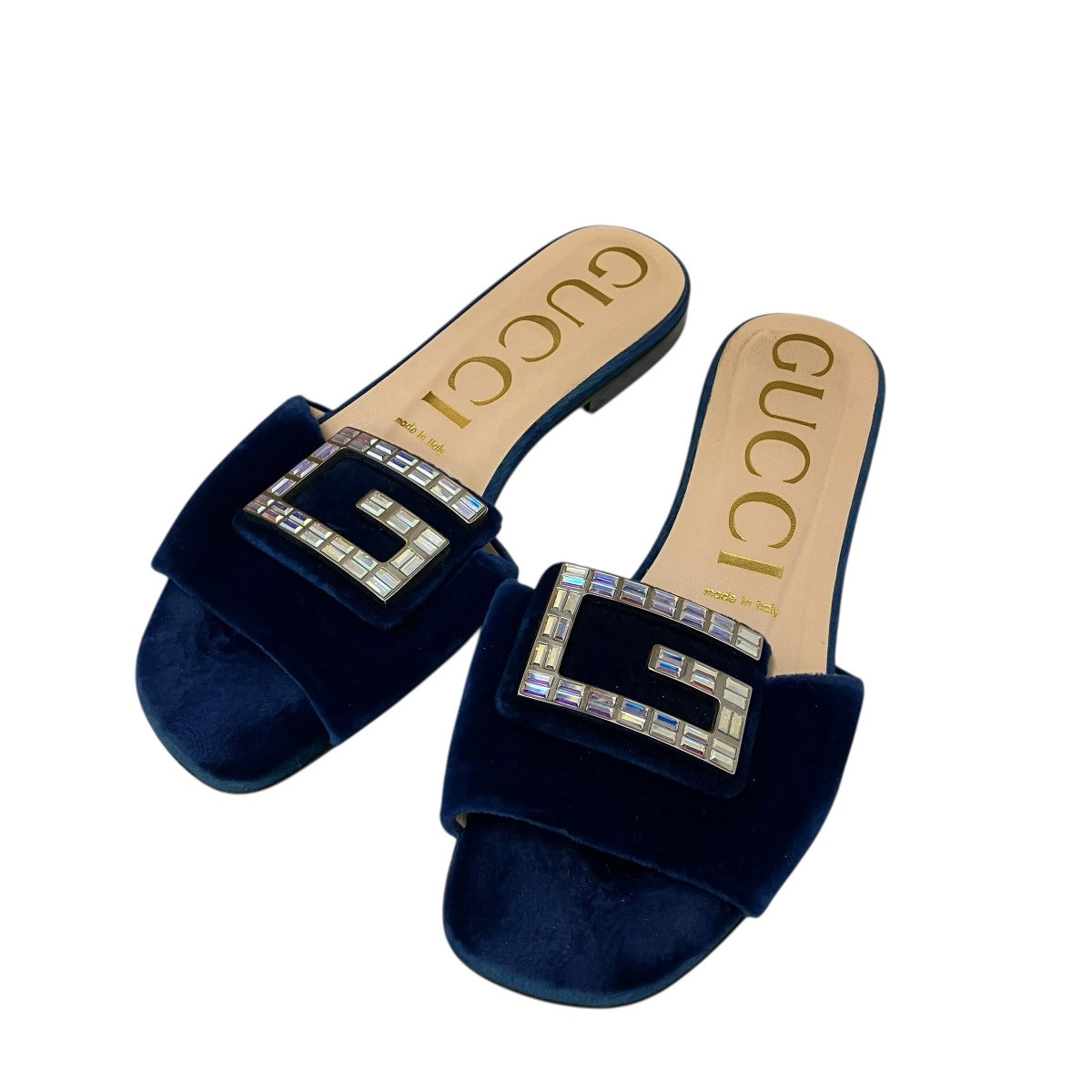 GUCCI ベロアサンダル 古着・中古-1枚目のアイテム画像
