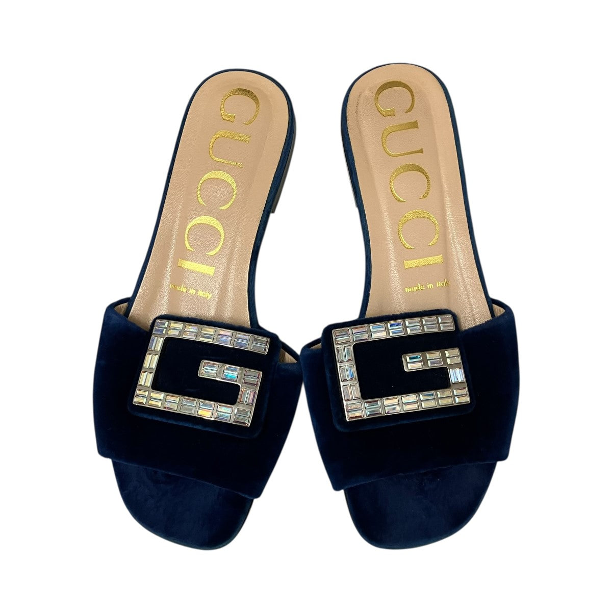 GUCCI ベロアサンダル 古着・中古-5枚目のアイテム画像