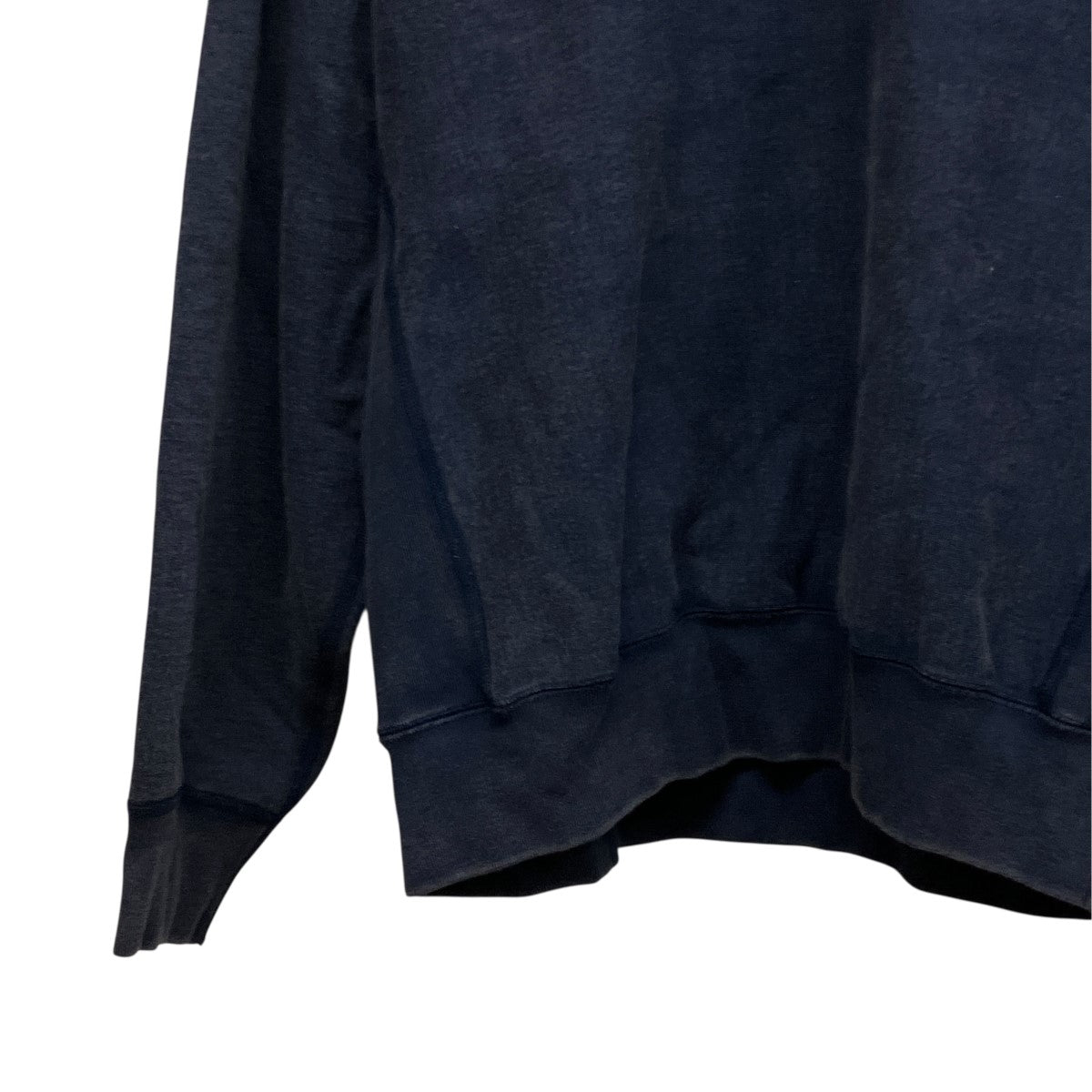 25SSWashed Box Logo Crewneckウォッシュ加工クルーネックプリントスウェット
