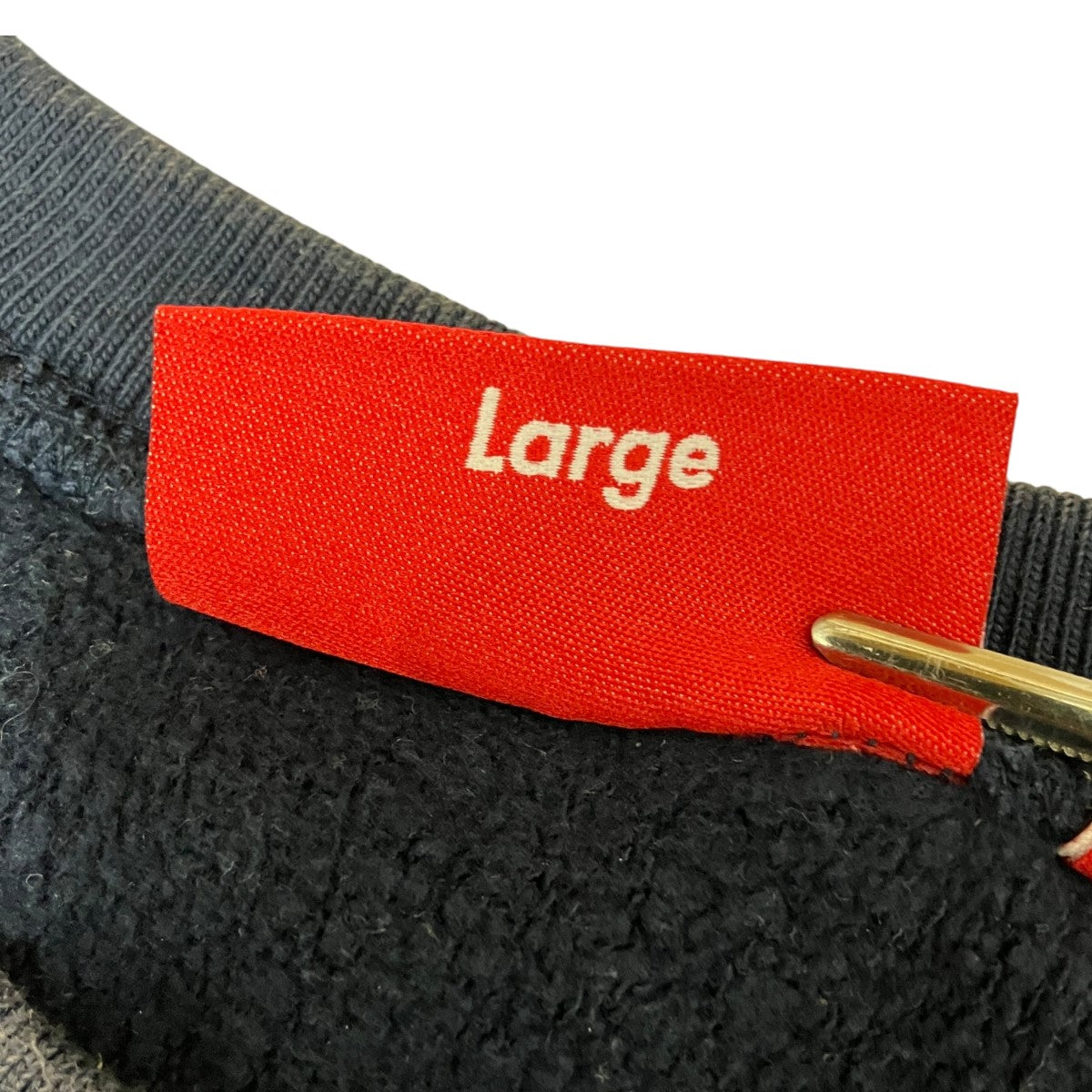 25SSWashed Box Logo Crewneckウォッシュ加工クルーネックプリントスウェット