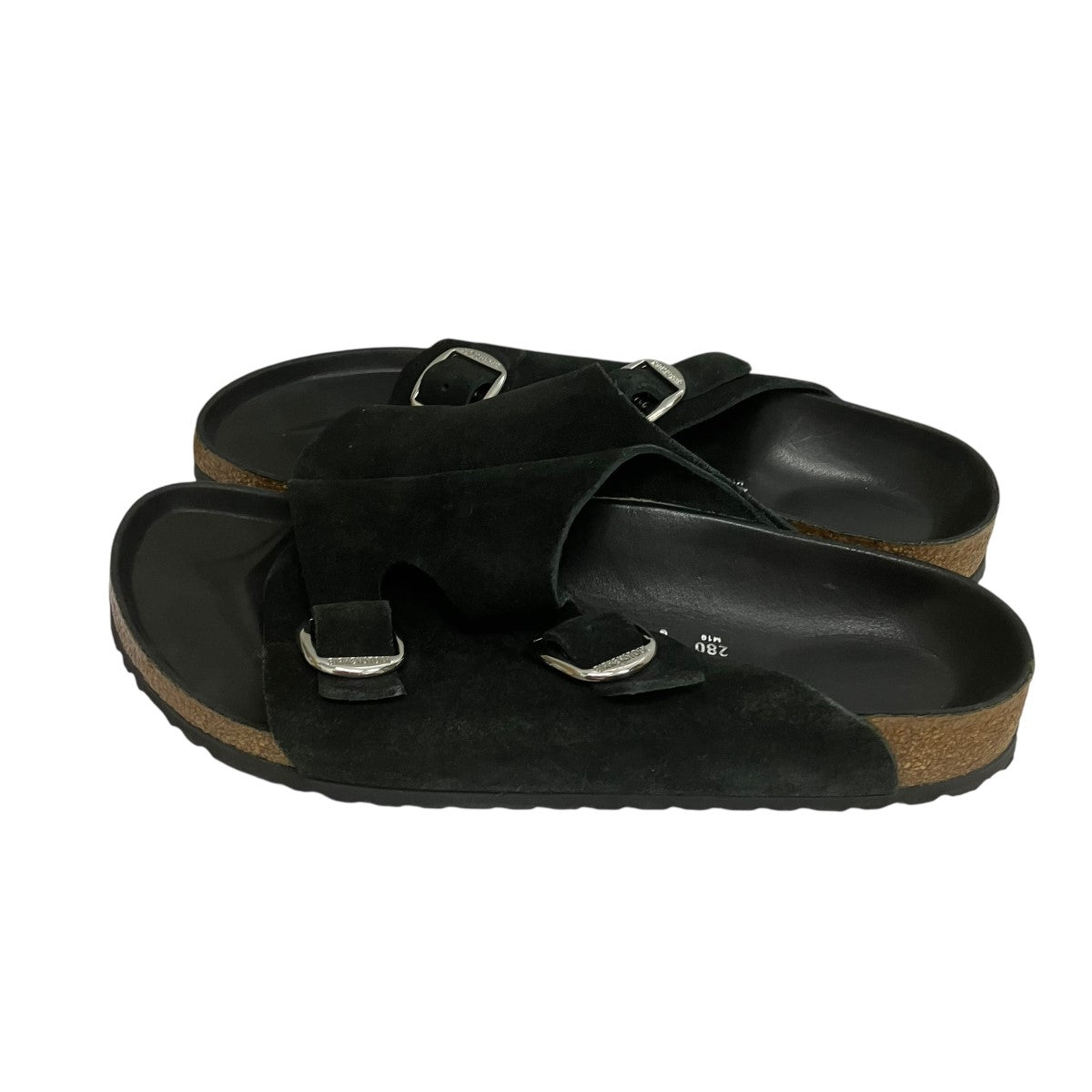BIRKENSTOCK ZURICHビックバックルスウェードサンダル 古着・中古-3枚目のアイテム画像