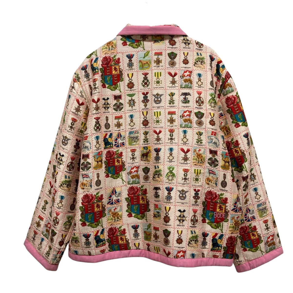BODE ボーディ Donkey PARTY jacket ジャケット S/M BODE(ボーディ) DONKEY PARTY JACKET エクリュ×マルチカラー サイズ L