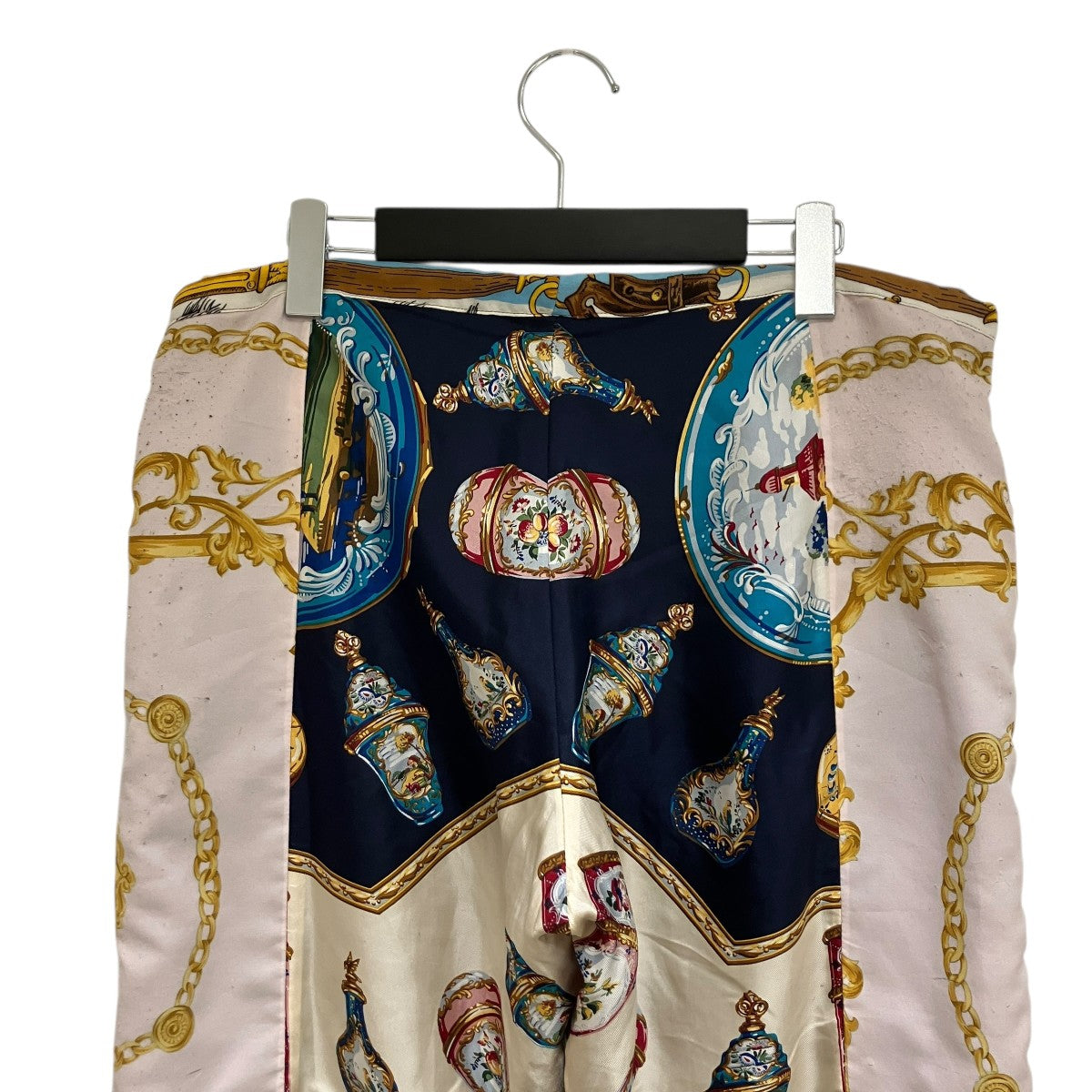 SEEALL イージースカーフパンツSAU23 PT601P Reconstructed scarf pants 古着・中古-4枚目のアイテム画像