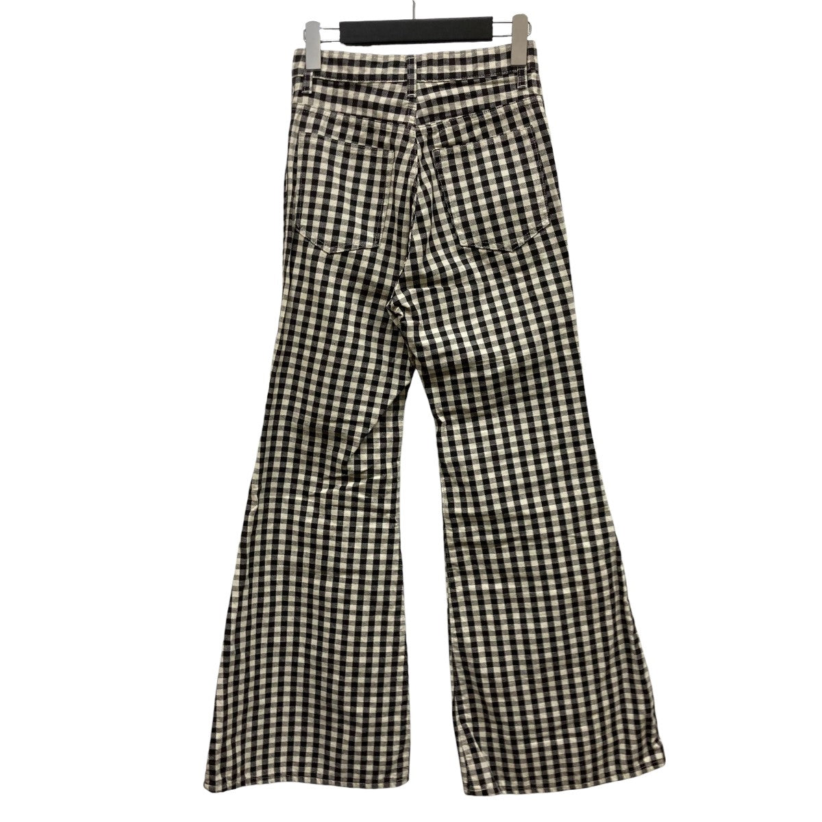 KAPITAL Canvas Gingham Check 5P Wind Pen Flare Pantsギンガムチェック5PパンツK2204LP076 古着・中古-2枚目のアイテム画像