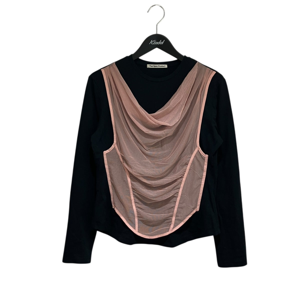 シースルーレイヤードカットソーGTO231BL002