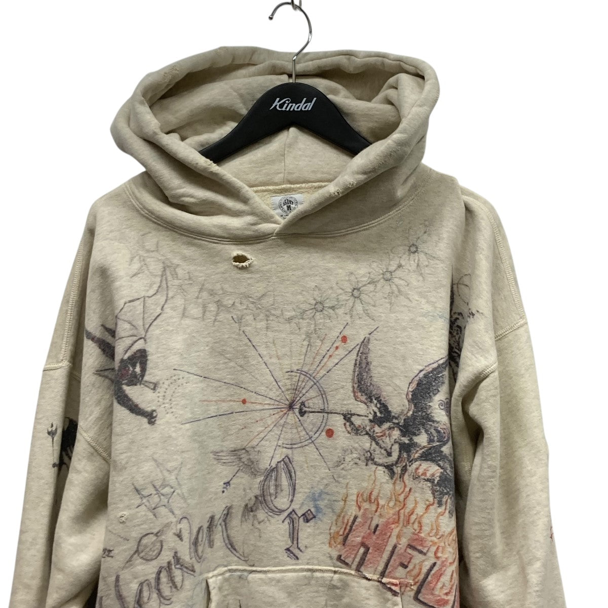 SAINT MICHAEL(セントマイケル) ヴィンテージ加工パーカーSM-A21-0000