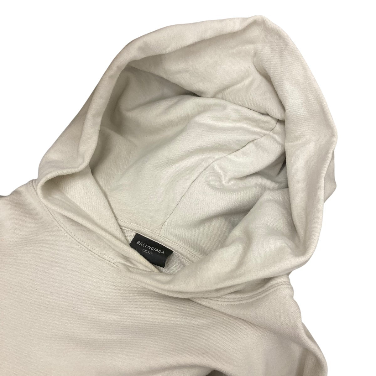 BALENCIAGA 22AWXXXL Hoodie Large FitXXXLフロントロゴパーカー713677 TNVD9 古着・中古-5枚目のアイテム画像