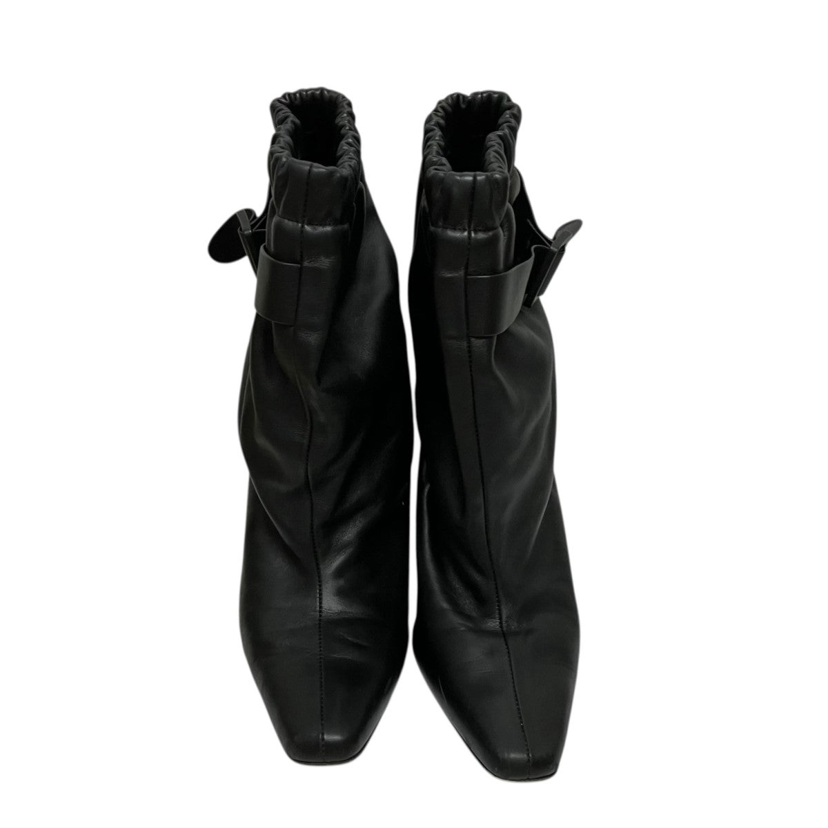 BOYY Slouchy Buckle Bootバックルヒールショートブーツ 古着・中古-2枚目のアイテム画像