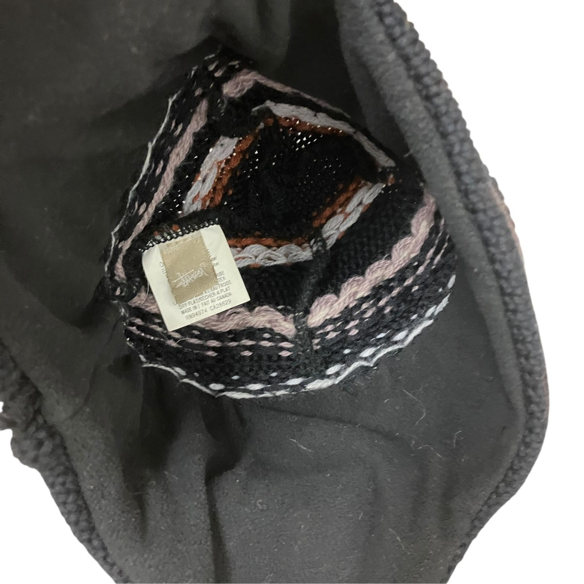 stussy ニットキャップ 古着・中古-5枚目のアイテム画像