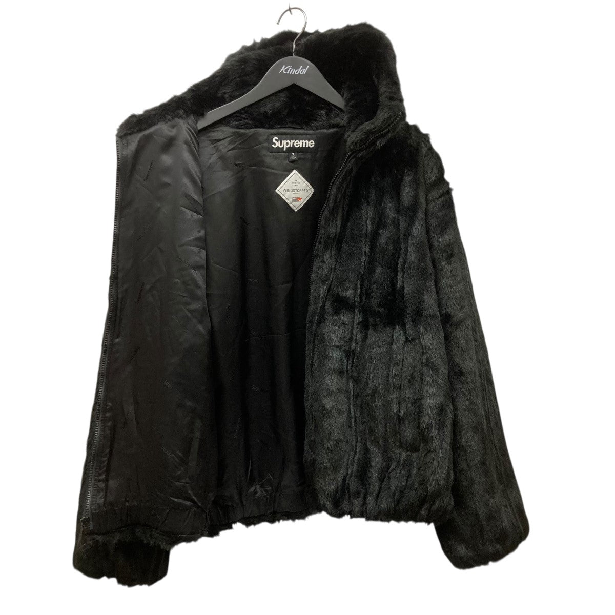 24AWFaux Fur Hooded Jacketファージャケット