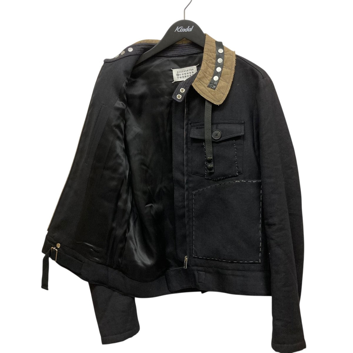 テールドシエル メゾンシリーズ 2024vt 2本セット ミリタリーデザイン12オンスデニムショートブルゾン【セットアップ可能