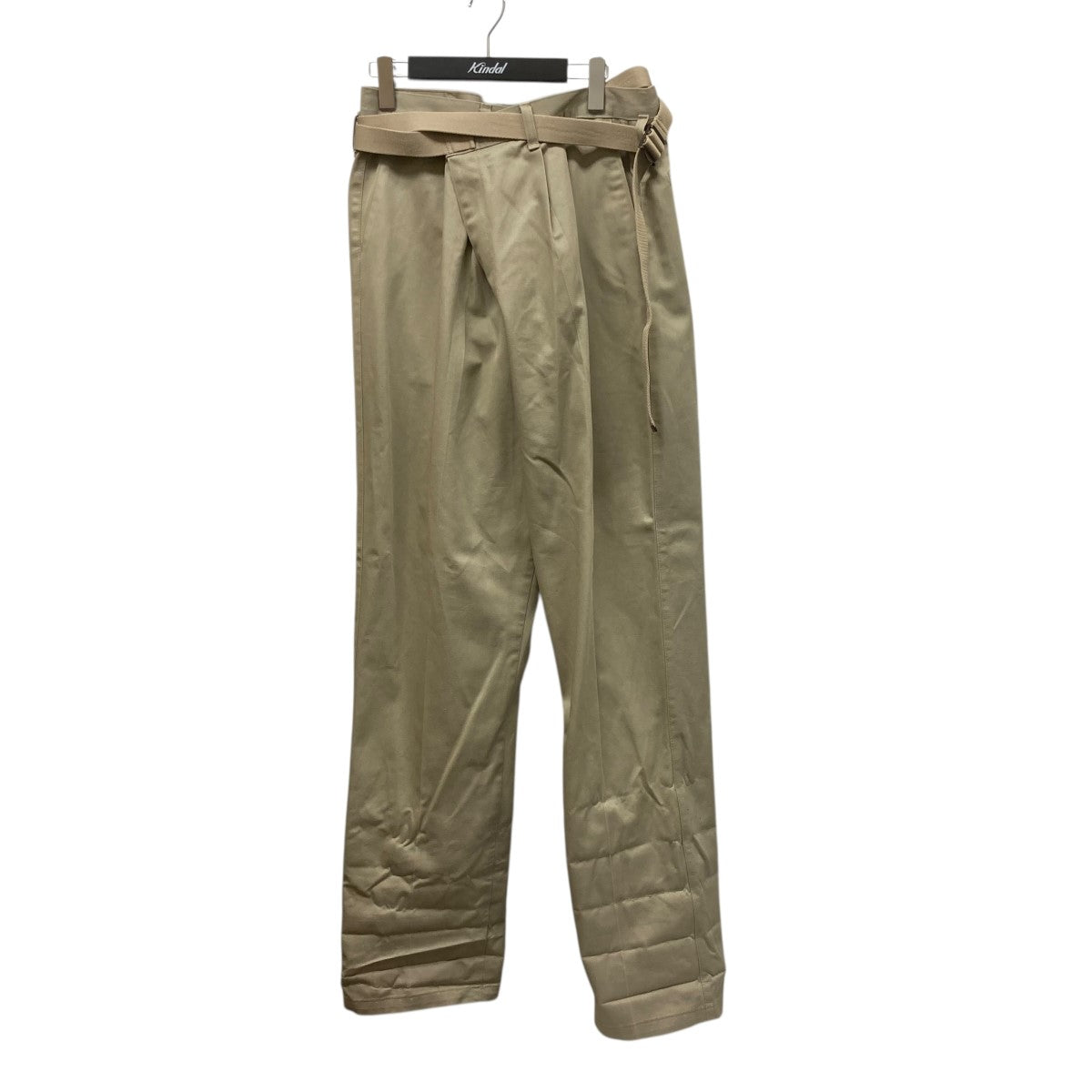 VINTAGE REWORK CHINOSリメイクベルテッドパンツ070