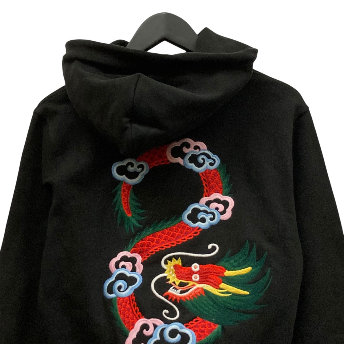 KENZO フーデット刺しゅうパーカーFE52SW1214ME 古着・中古-3枚目のアイテム画像