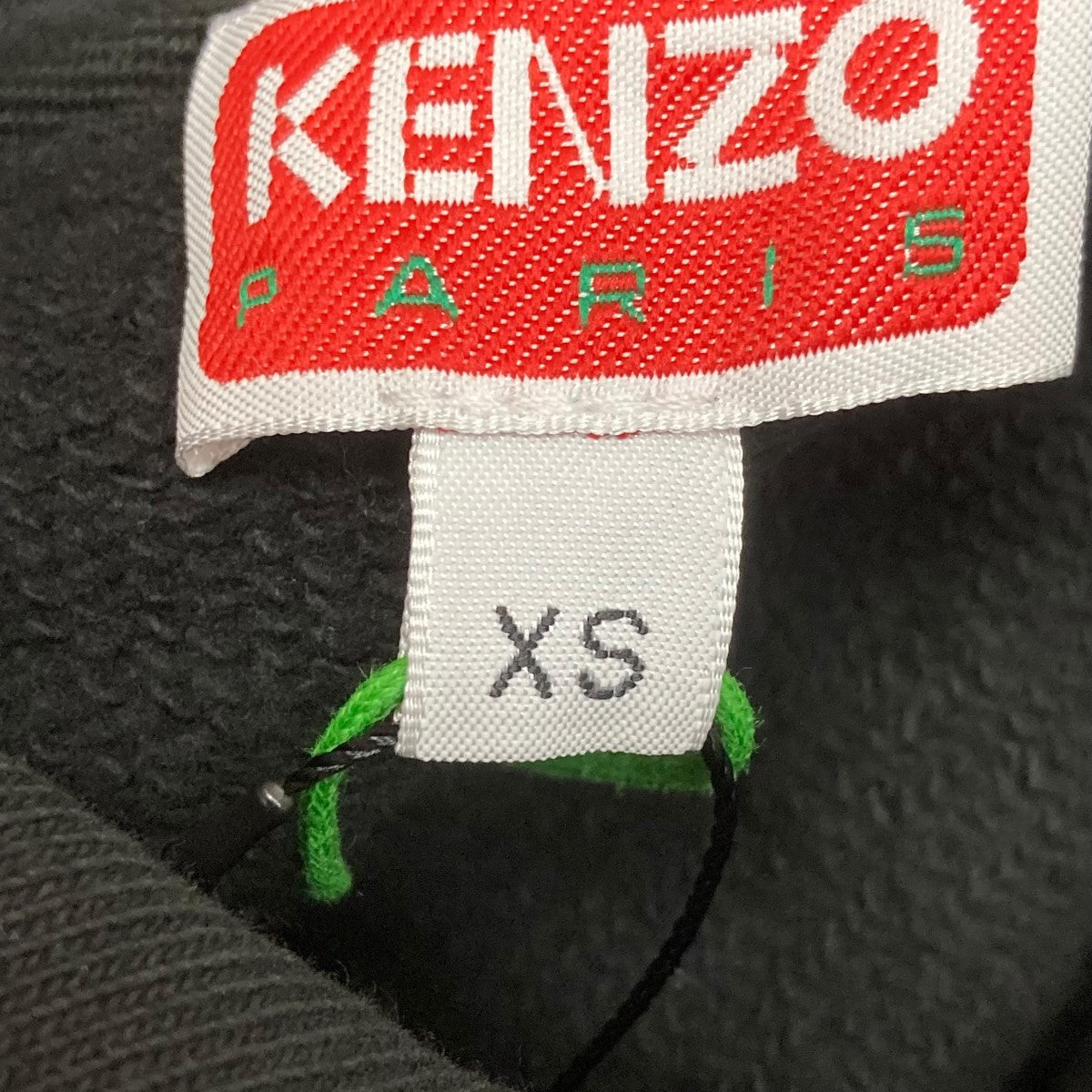 KENZO フーデット刺しゅうパーカーFE52SW1214ME 古着・中古-6枚目のアイテム画像
