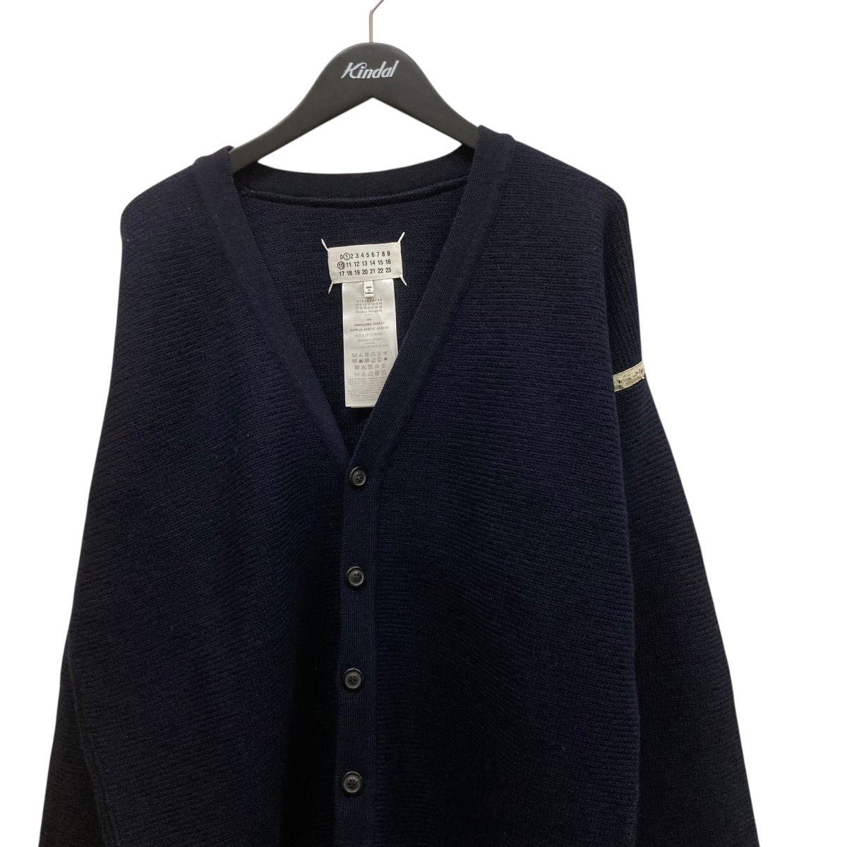 Maison Margiela 1 10 エルボーパッチカーディガンS50HA1081 S18147 ELBOW PATCH CARDIGAN 古着・中古-3枚目のアイテム画像