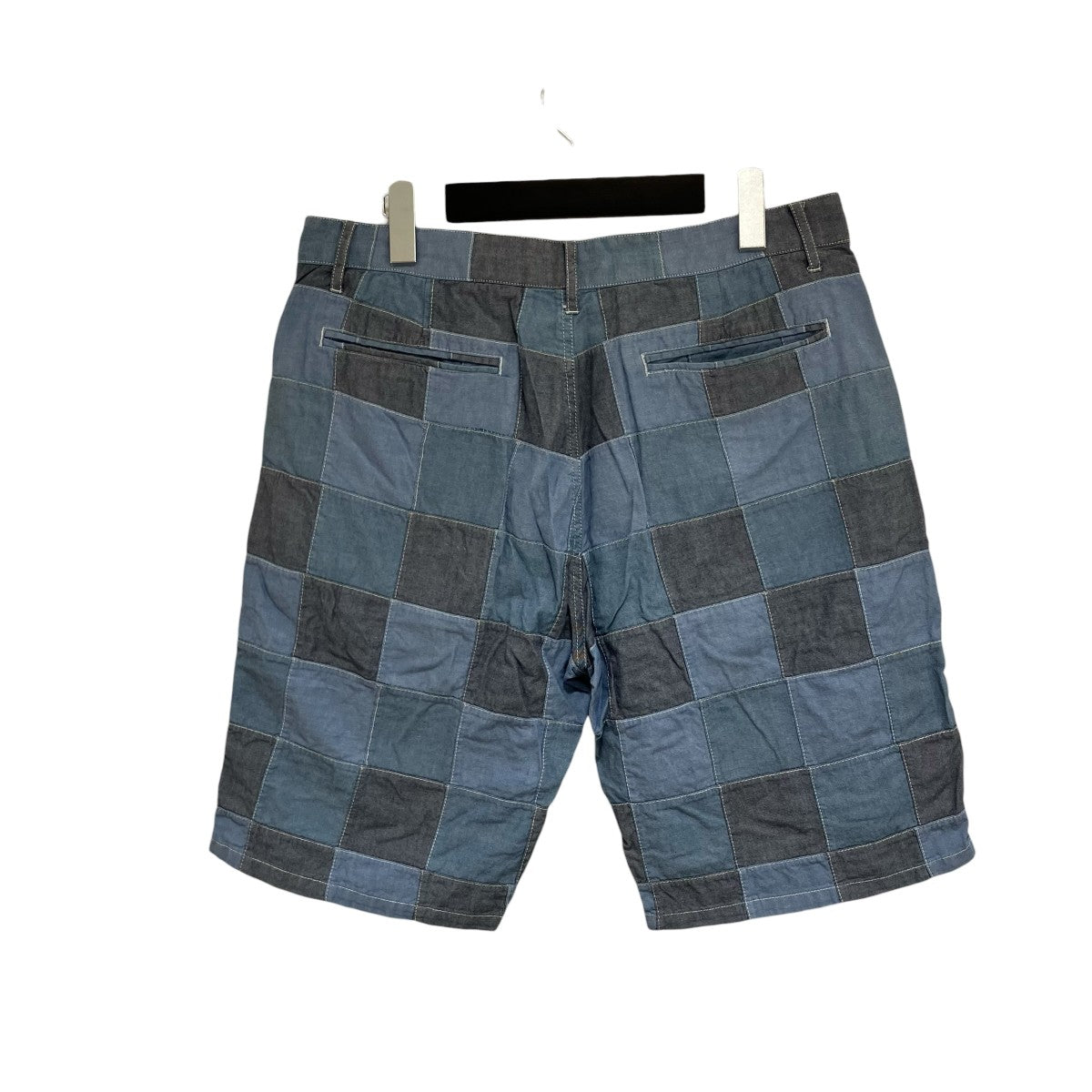 stussy デニムパッチワークハーフパンツ 古着・中古-2枚目のアイテム画像