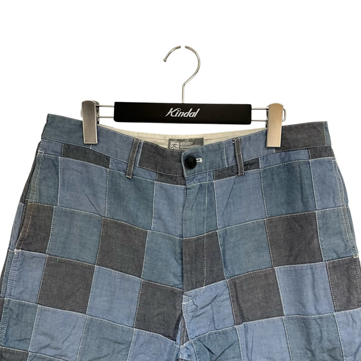 stussy デニムパッチワークハーフパンツ 古着・中古-3枚目のアイテム画像