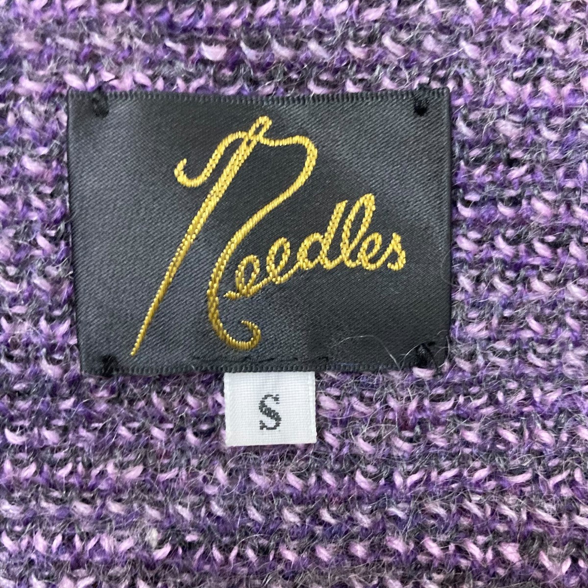 19AW総柄モヘヤカーディガンFK235 PAPILLON MOHAIR CARDIGAN