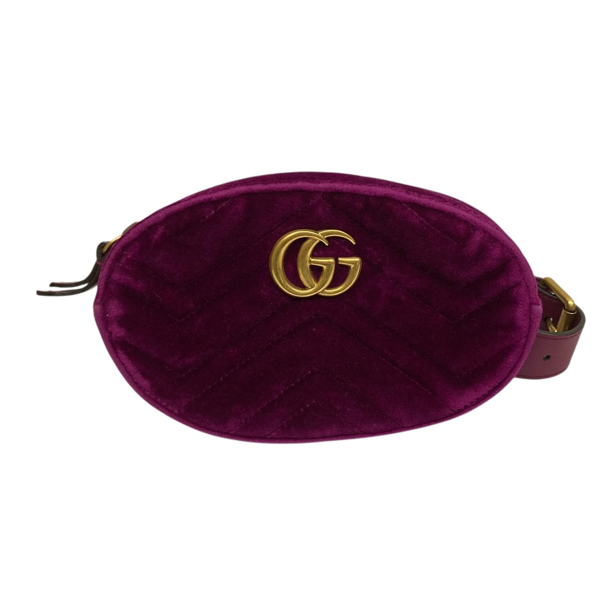 GUCCI ベロアベルトバッグ476434 古着・中古-1枚目のアイテム画像