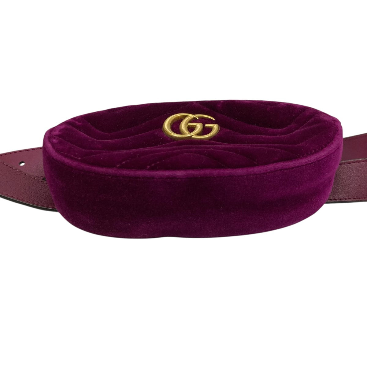 GUCCI ベロアベルトバッグ476434 古着・中古-4枚目のアイテム画像