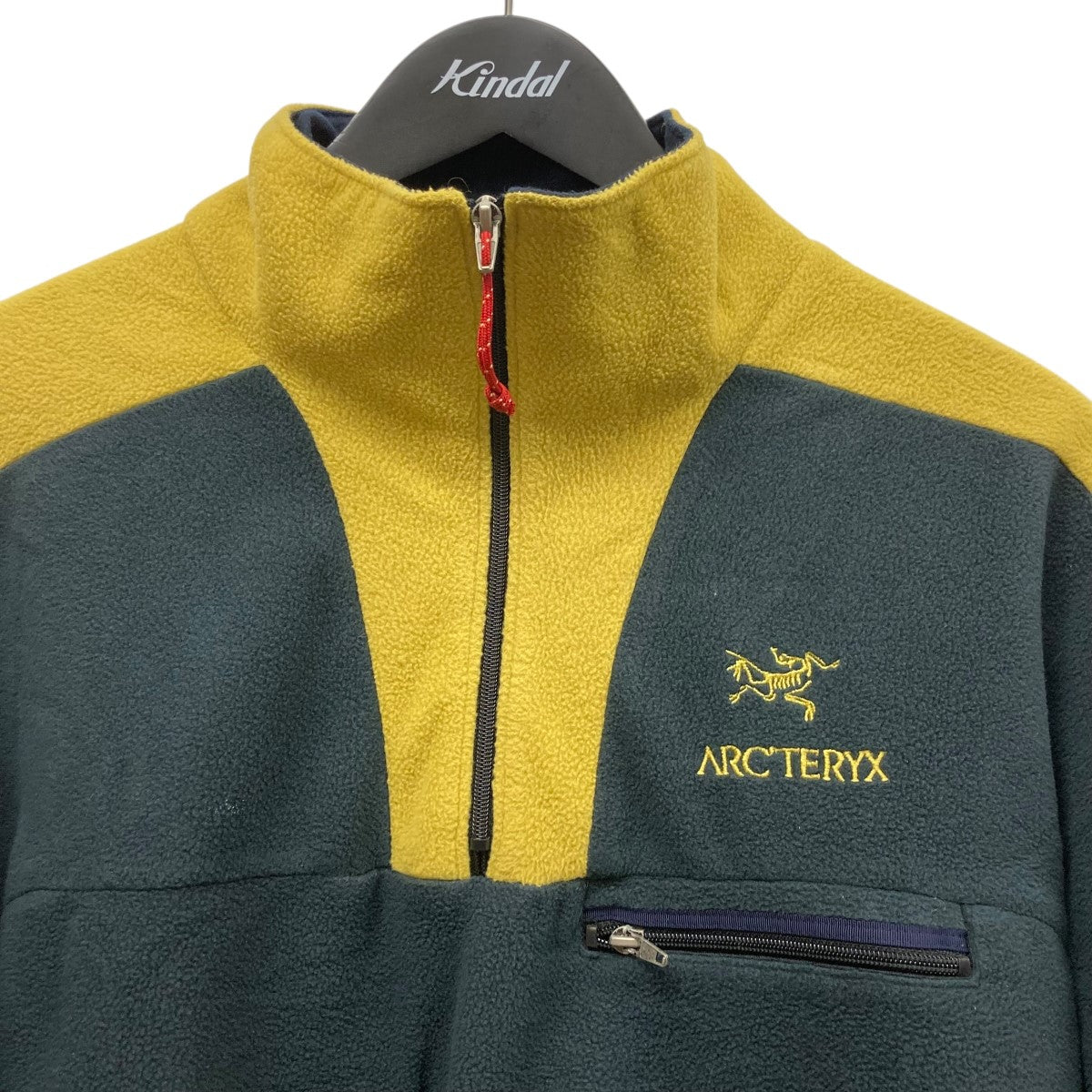 ARC’TERYX カナダ製 DELTA FLEECE切替ハーフジップフリースジャケット 古着・中古-3枚目のアイテム画像