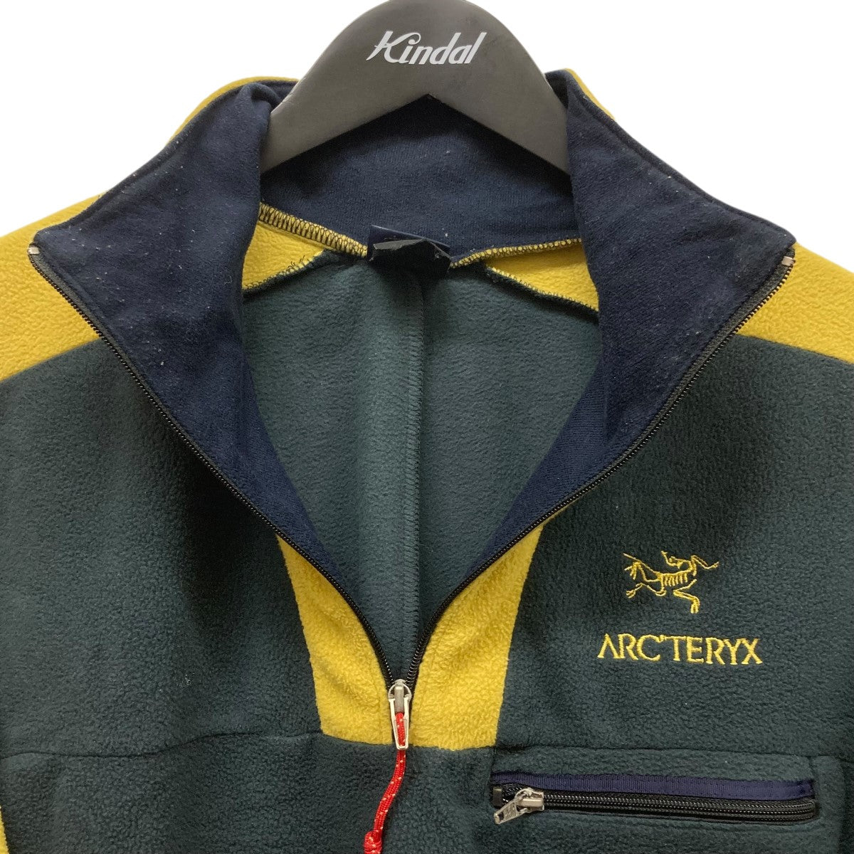 ARC’TERYX カナダ製 DELTA FLEECE切替ハーフジップフリースジャケット 古着・中古-6枚目のアイテム画像