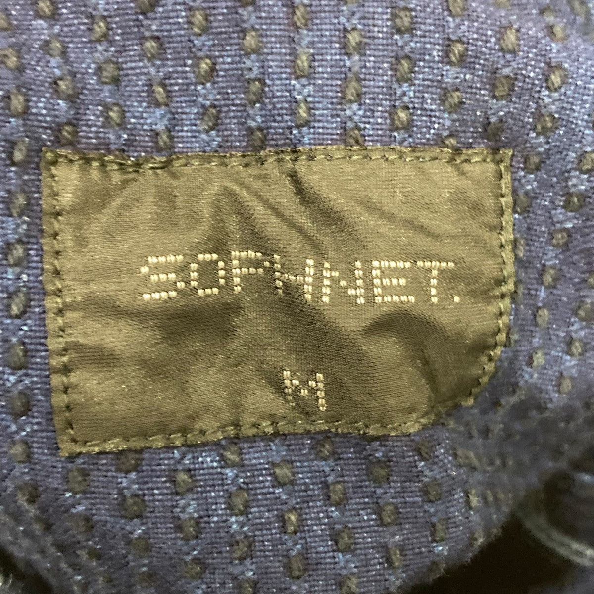 刺し子カバーオールSOPH-202000