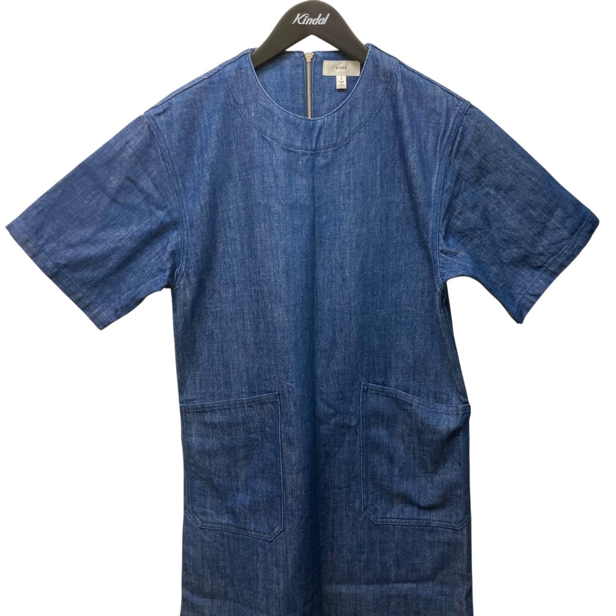 HYKE デニムワンピース 古着・中古-3枚目のアイテム画像