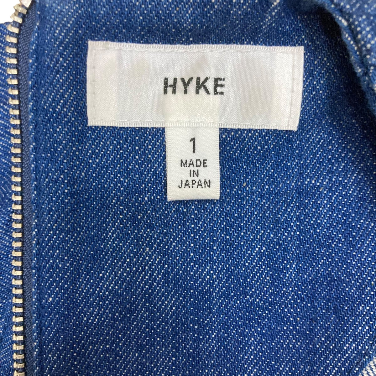 HYKE デニムワンピース 古着・中古-6枚目のアイテム画像
