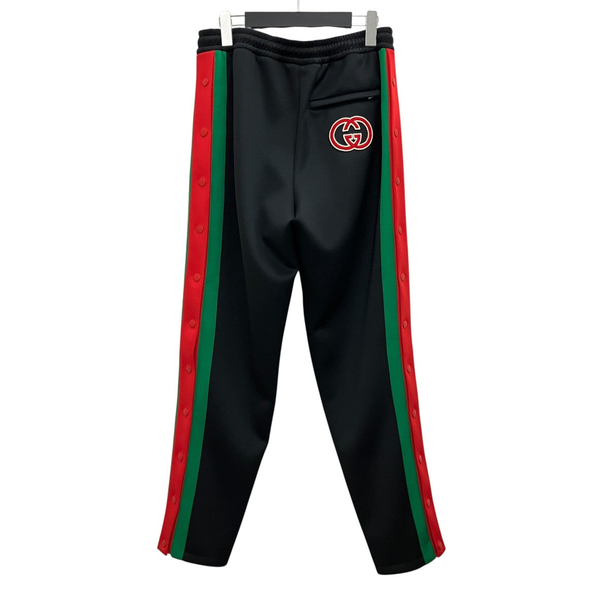GUCCI GGワッペンサイドスナップトラックパンツ715186 古着・中古-2枚目のアイテム画像