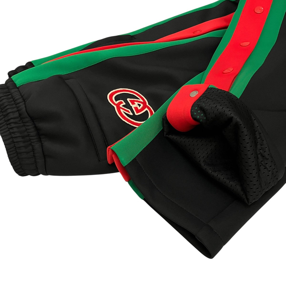 GUCCI GGワッペンサイドスナップトラックパンツ715186 古着・中古-6枚目のアイテム画像