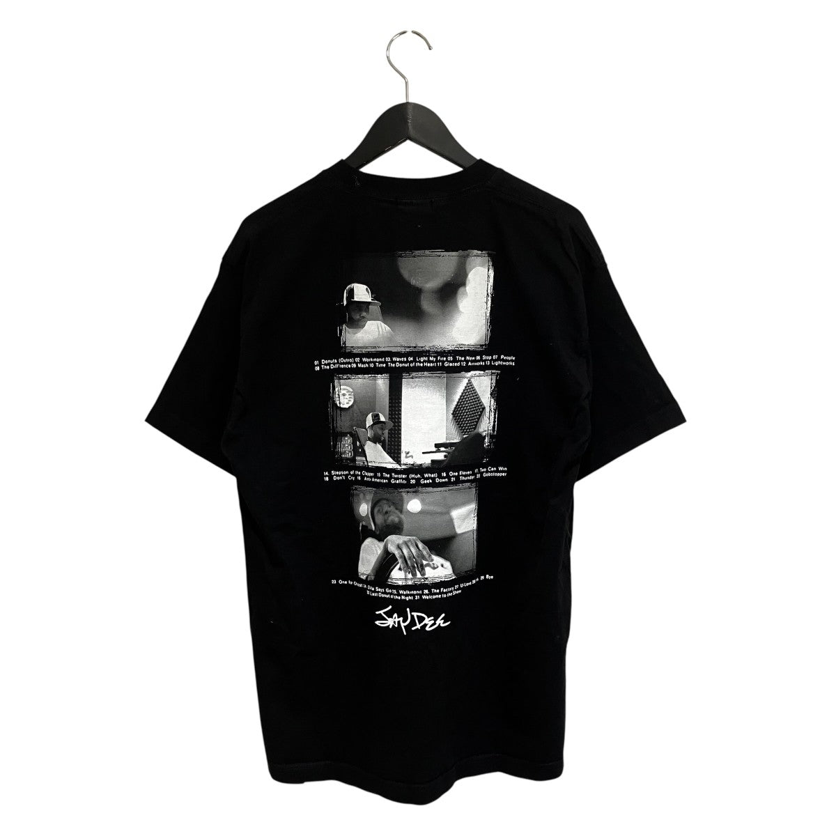 HUF×J Dilla Studio プリントTシャツ 古着・中古-2枚目のアイテム画像