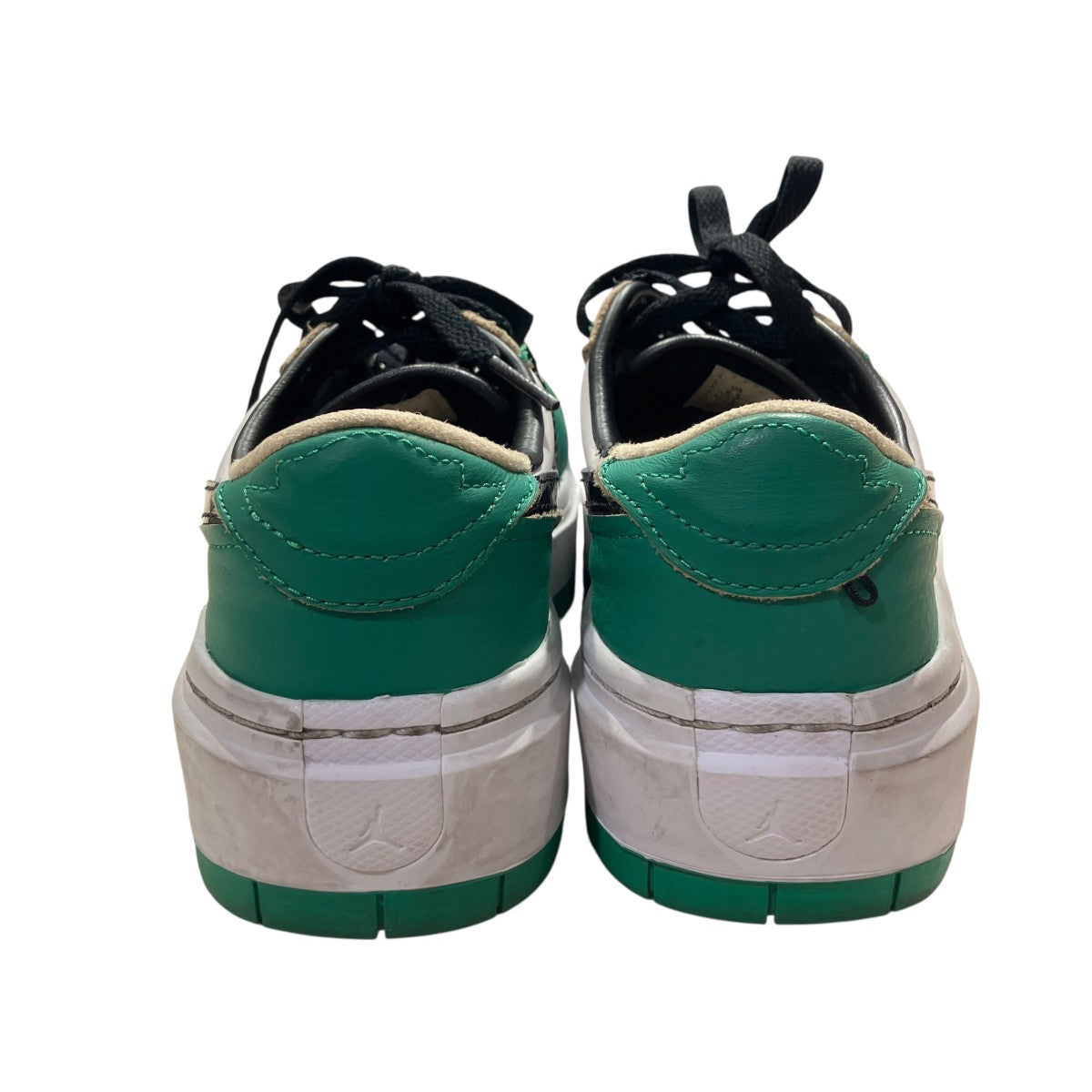NIKE Women’s Air Jordan 1 Low Elevate Lucky Green厚底スニーカーDQ8394-301 古着・中古-4枚目のアイテム画像