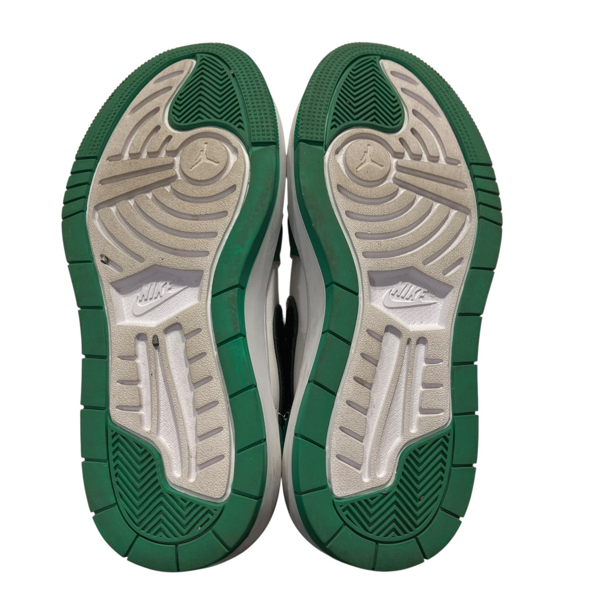 NIKE Women’s Air Jordan 1 Low Elevate Lucky Green厚底スニーカーDQ8394-301 古着・中古-5枚目のアイテム画像