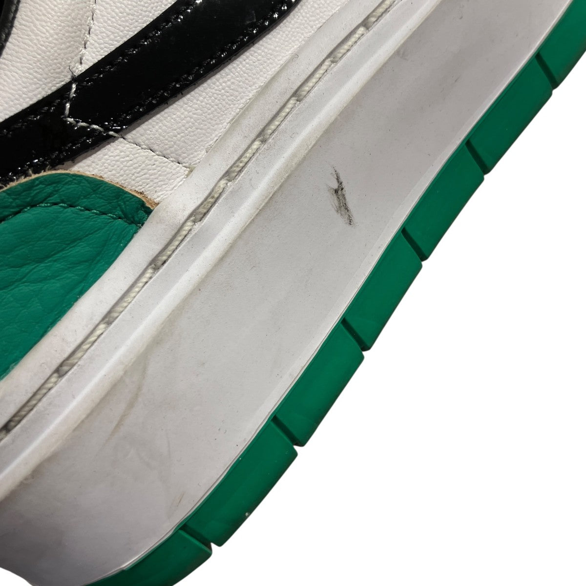 NIKE Women’s Air Jordan 1 Low Elevate Lucky Green厚底スニーカーDQ8394-301 古着・中古-7枚目のアイテム画像