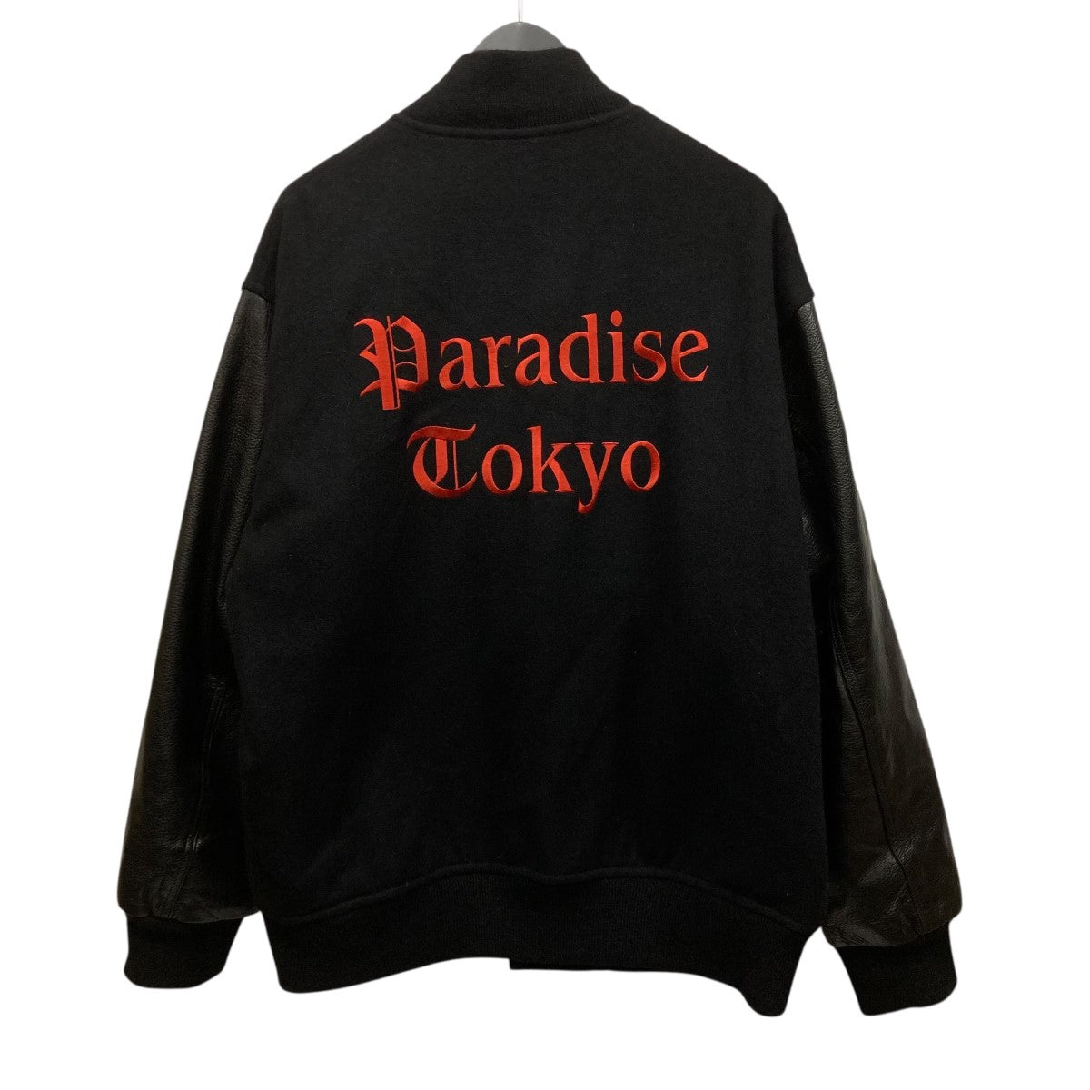 VARSITY JACKETロゴ刺しゅうバーシティジャケット