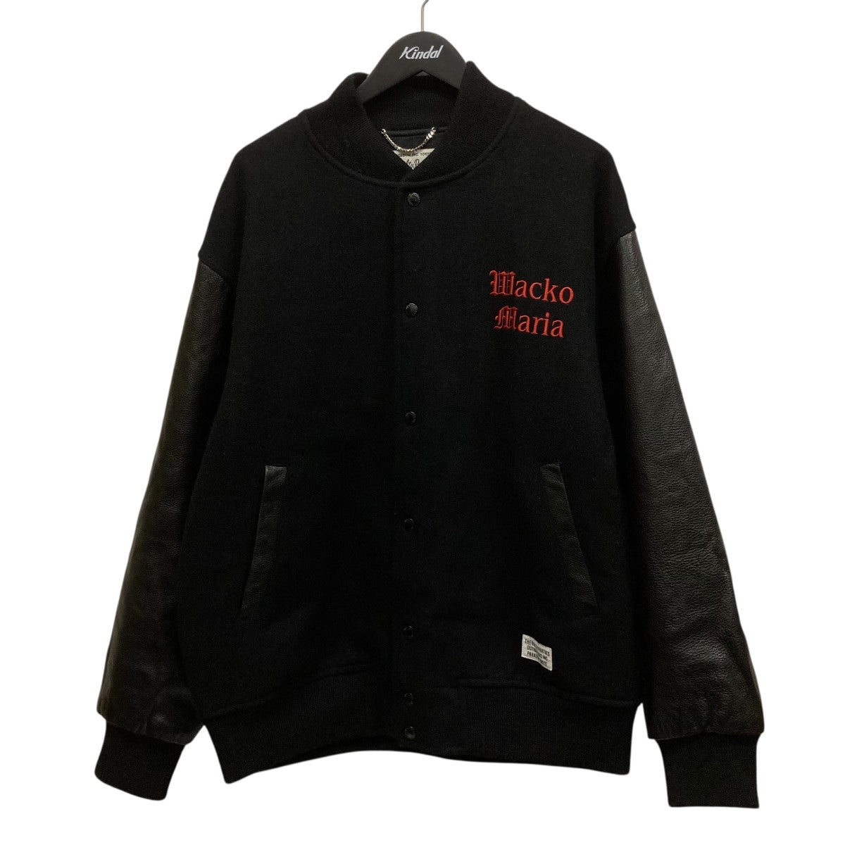 VARSITY JACKETロゴ刺しゅうバーシティジャケット