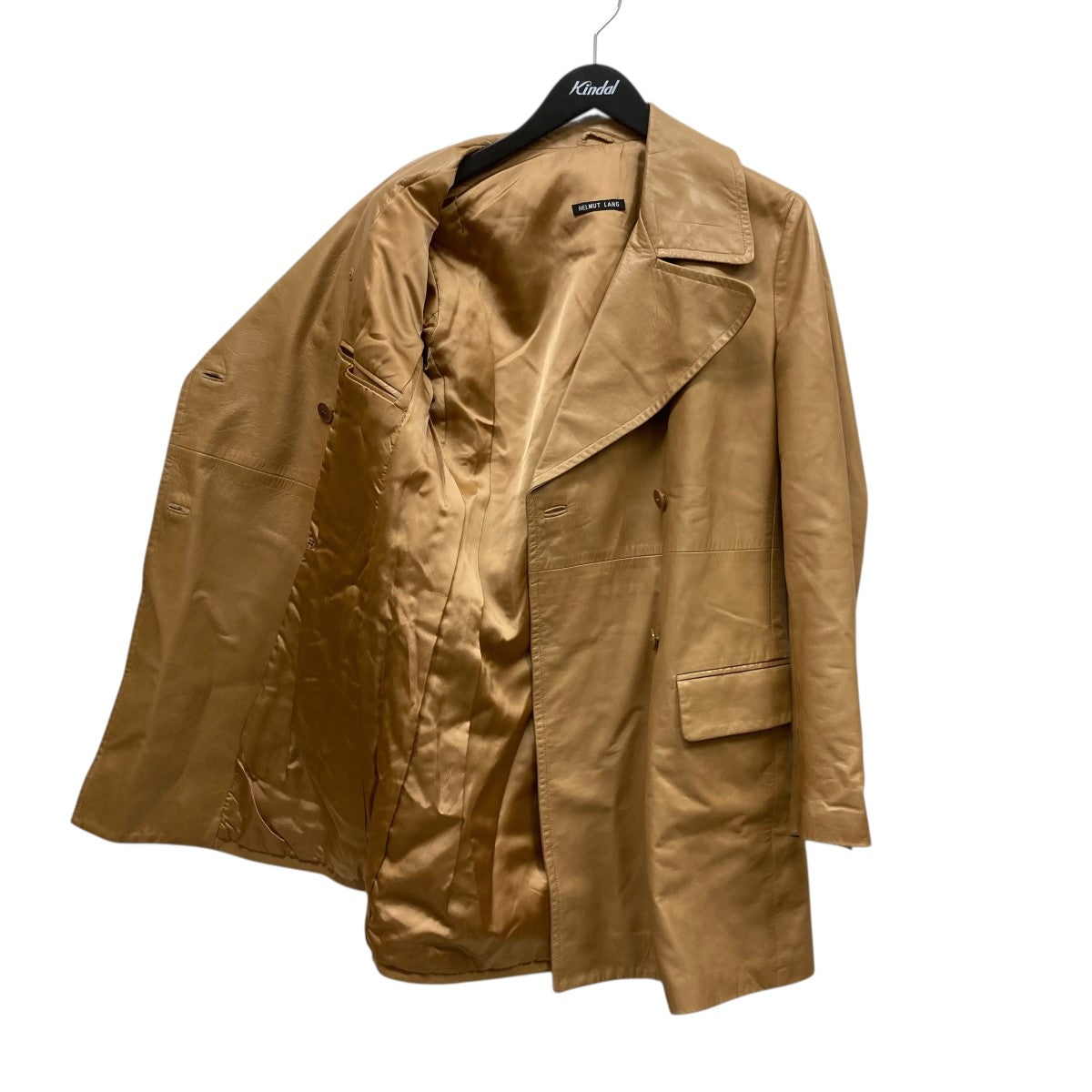 HELMUT LANG(ヘルムートラング) ダブルレザーコートH1101 H1101