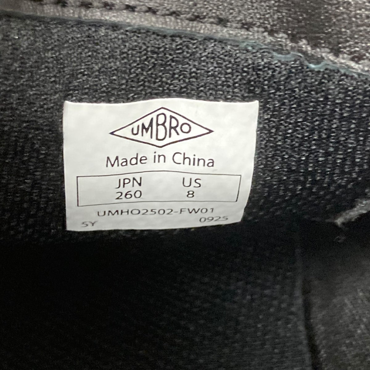 Mane1924ローカットスニーカーUMHO2502-FW01