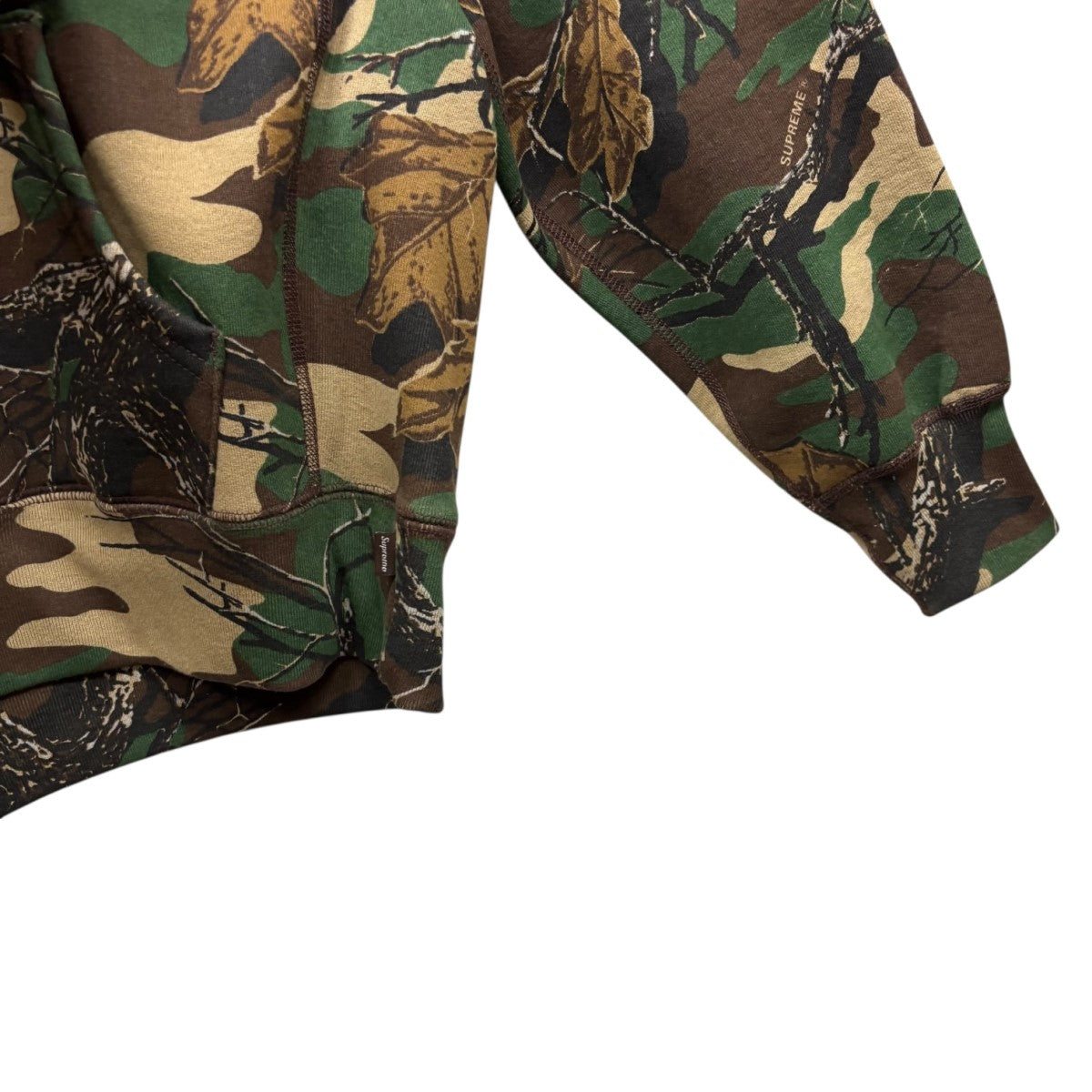 22AWSmall Box Hooded Sweatshirtスモールボックスロゴリアルツリープルオーバーパーカー