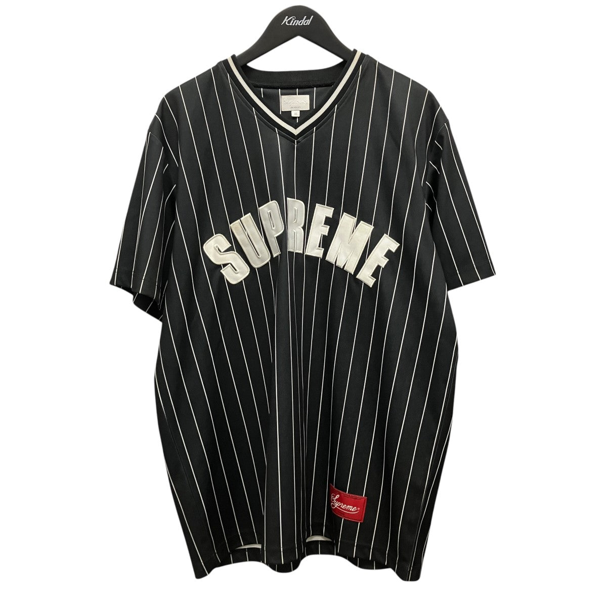 17SSPinstripe Baseball Jerseyゲームシャツ