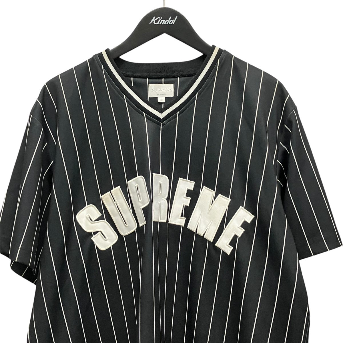 17SSPinstripe Baseball Jerseyゲームシャツ