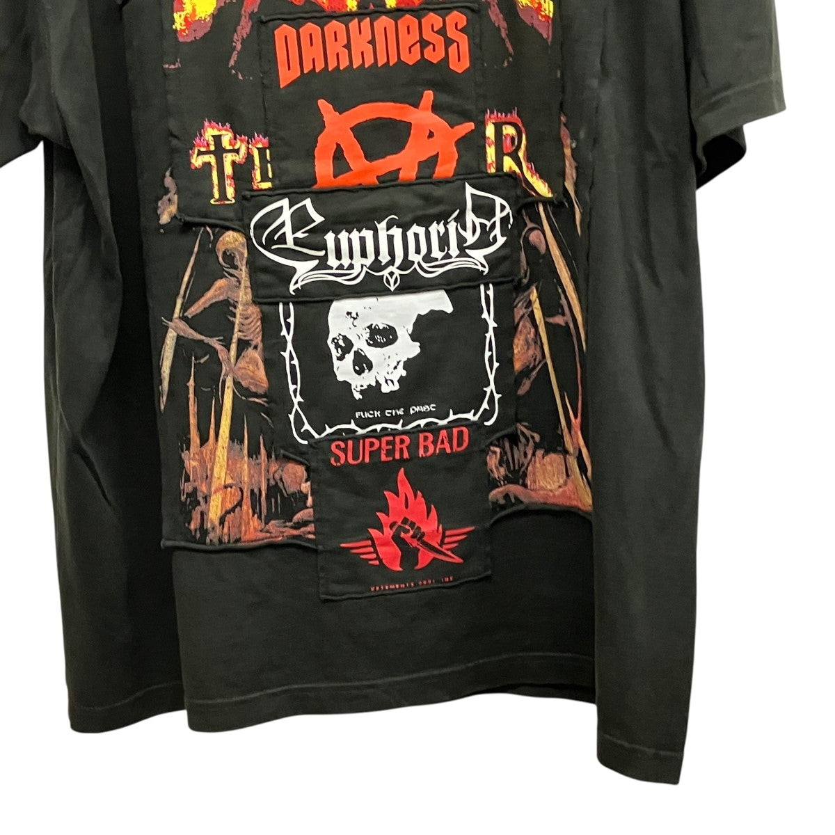 Metal Patch TeeプリントTシャツUAH21TR550