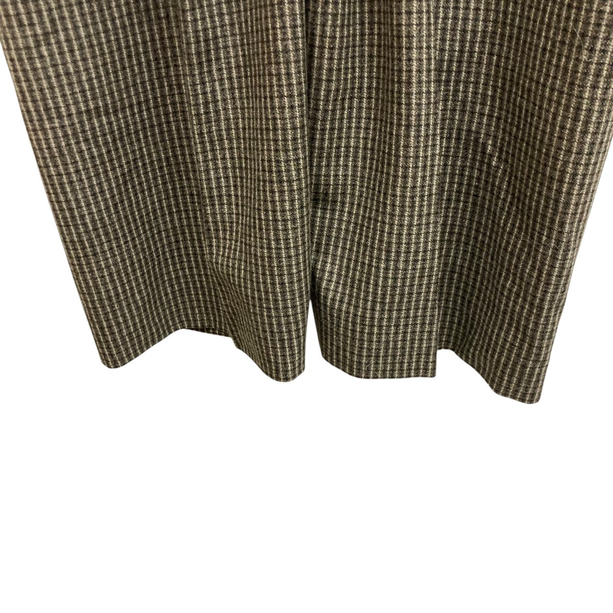 25AWチェックパンツ25FW-REPT-282-J RERACS BELTED PARADE PANTS