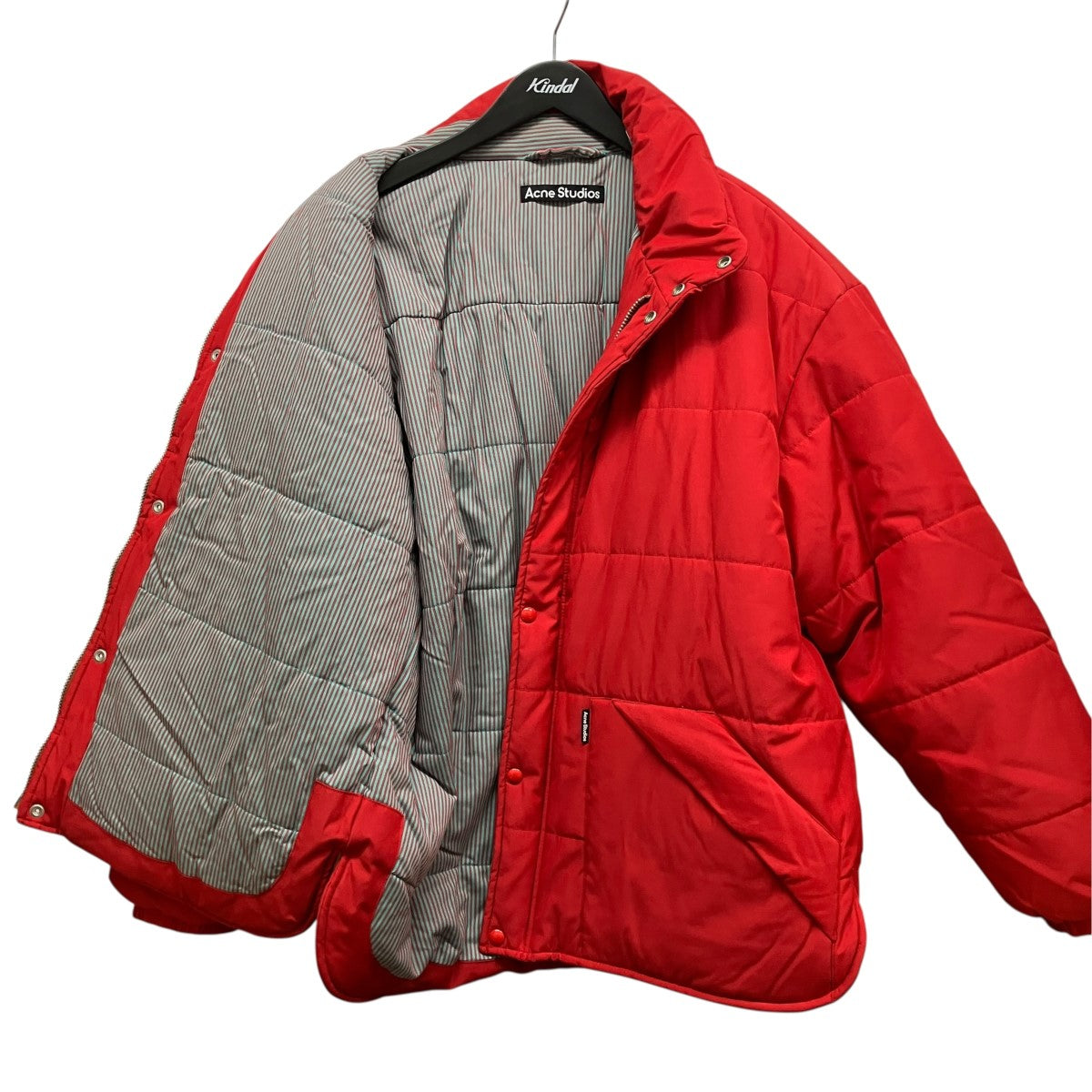 ACNE STUDIOS Face Patch Oversized Padded Jacket中綿パッファージャケットFA-UX-OUTW000065 古着・中古-3枚目のアイテム画像