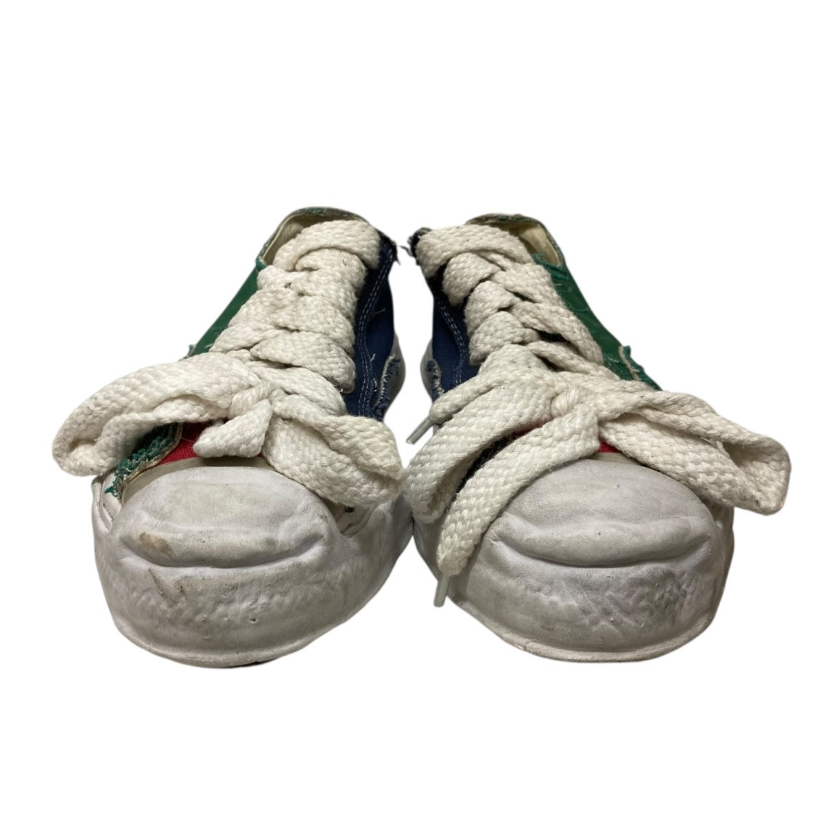 HANK original distressed effect sole canvas Low-Top sneakerキャンバススニーカーA07FW727