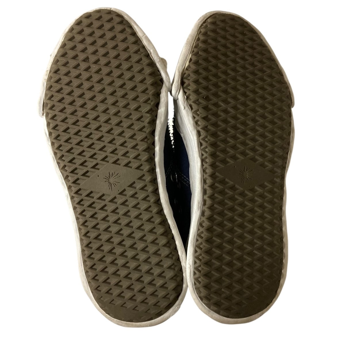 HANK original distressed effect sole canvas Low-Top sneakerキャンバススニーカーA07FW727