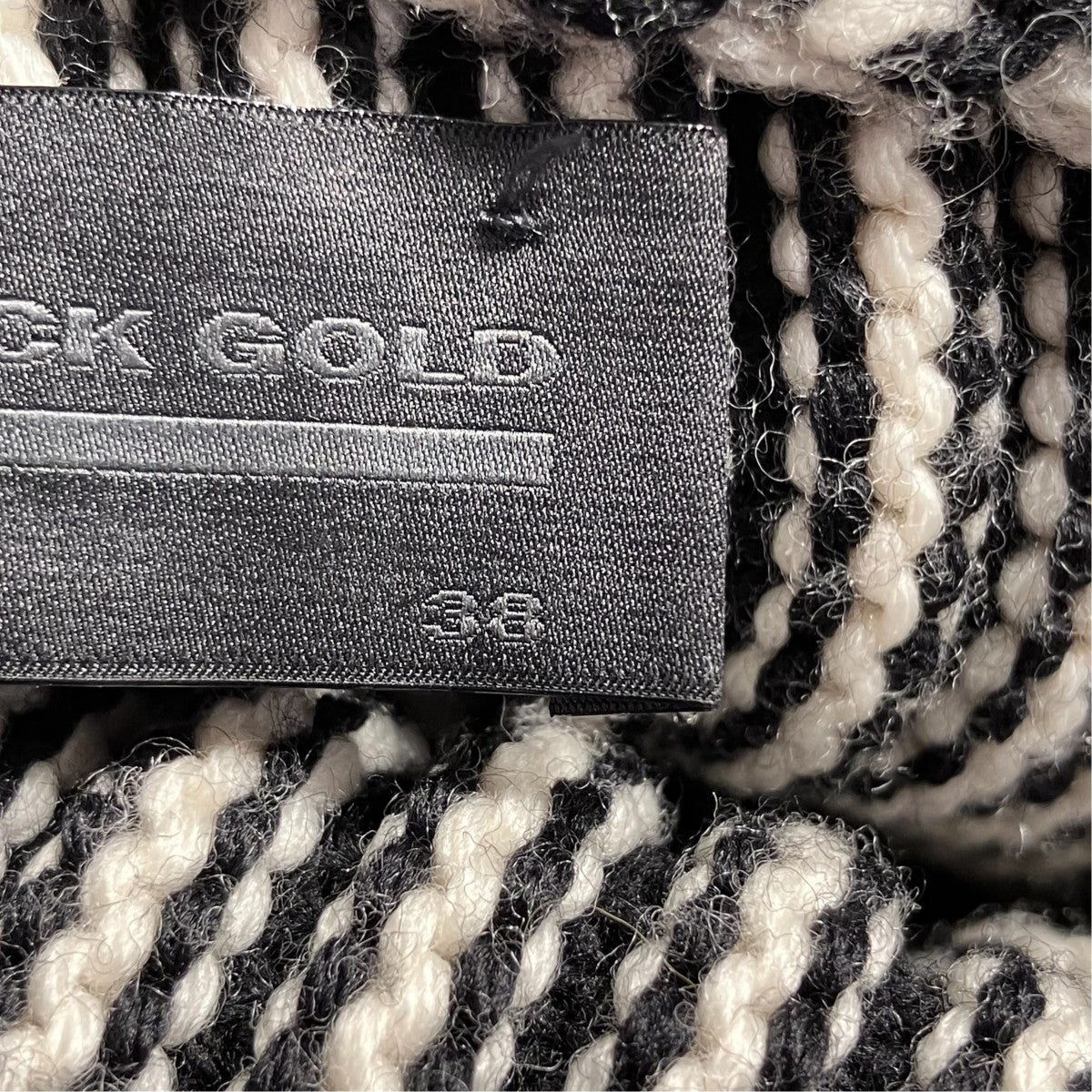 DIESEL BLACK GOLD タートルネックニット 古着・中古-8枚目のアイテム画像