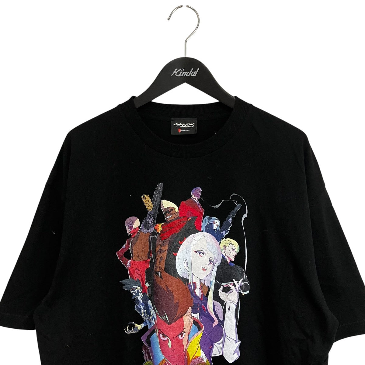 NO BRAND EDGE RUNNERS サイバーパンクプリントTシャツ 古着・中古-3枚目のアイテム画像